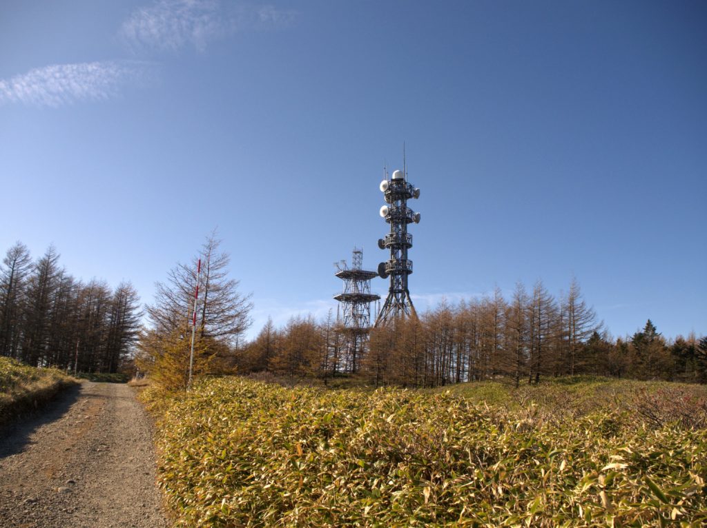 美ヶ原高原　電波塔